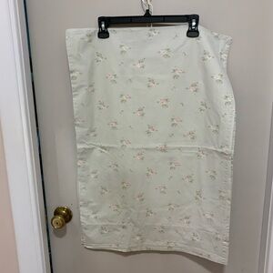 Simply Shabby Chic Sage Floral Pillowcase